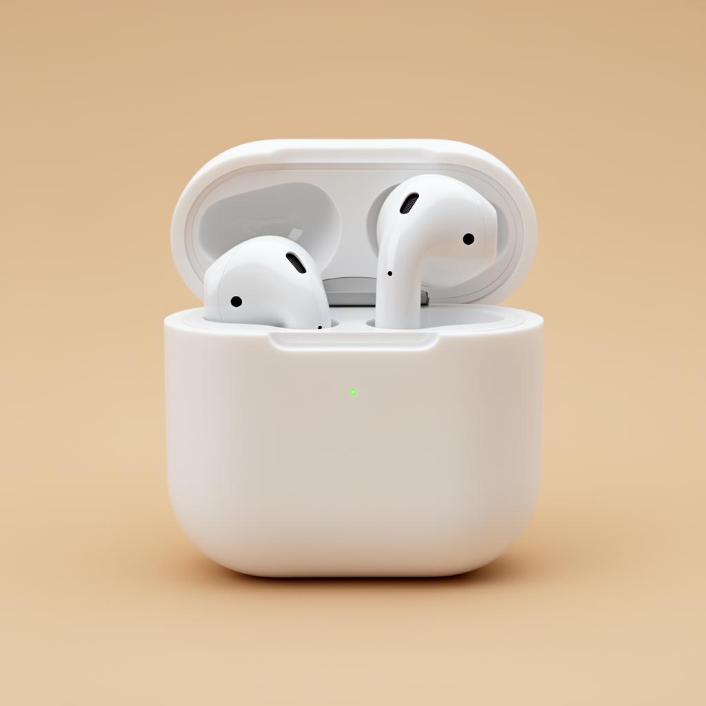 Apple AirPods 4 — with Silicone Case Cover