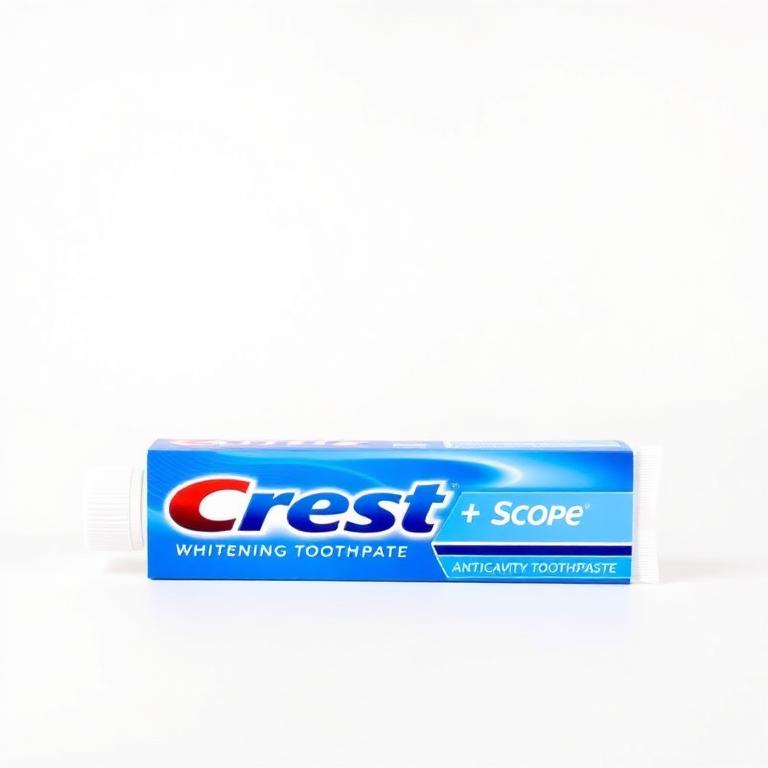 Crest + Scope Whitening Toothpaste — Pack of 2 (5.4 oz each)