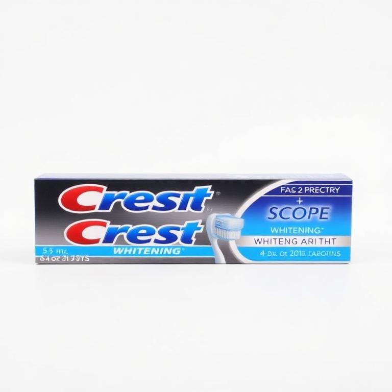 Crest + Scope Whitening Toothpaste — Pack of 3 (5.4 oz each)