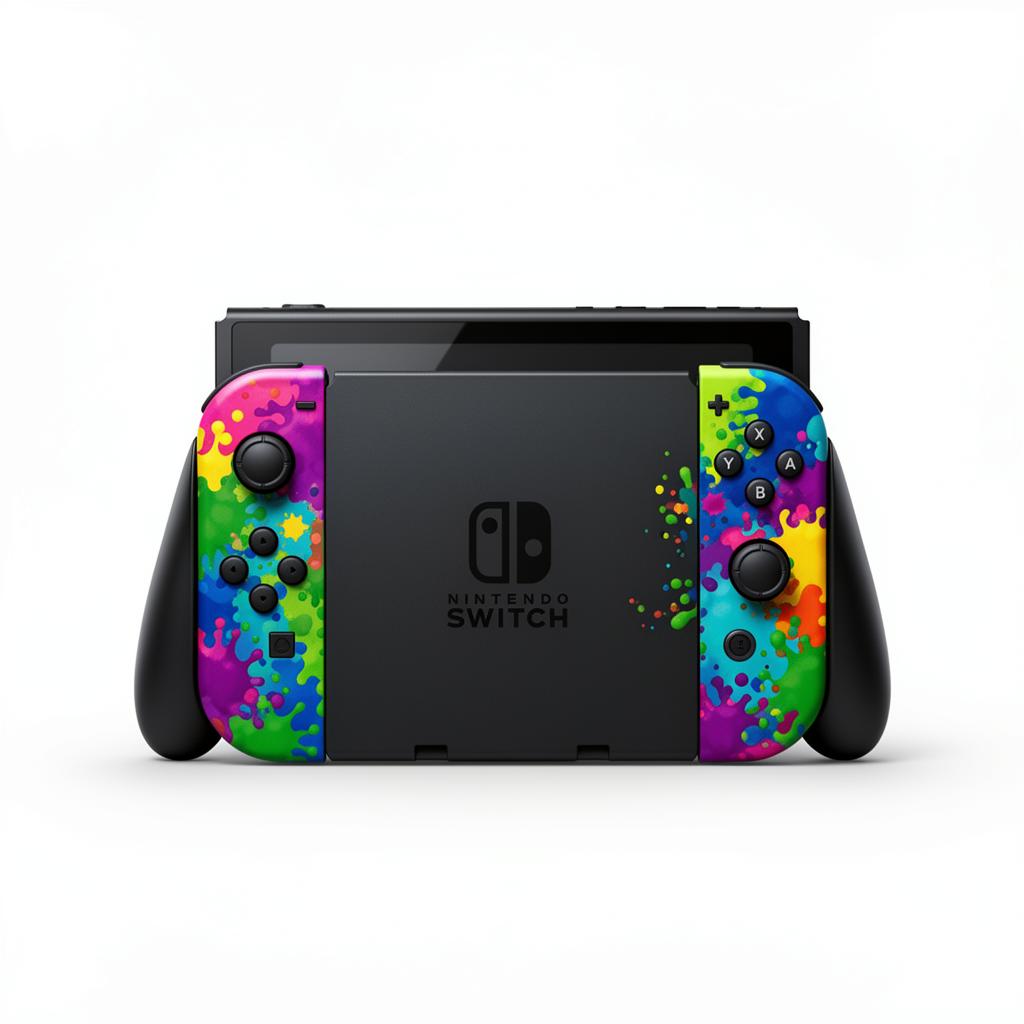 Nintendo Switch OLED — Splatoon 3 Special Edition